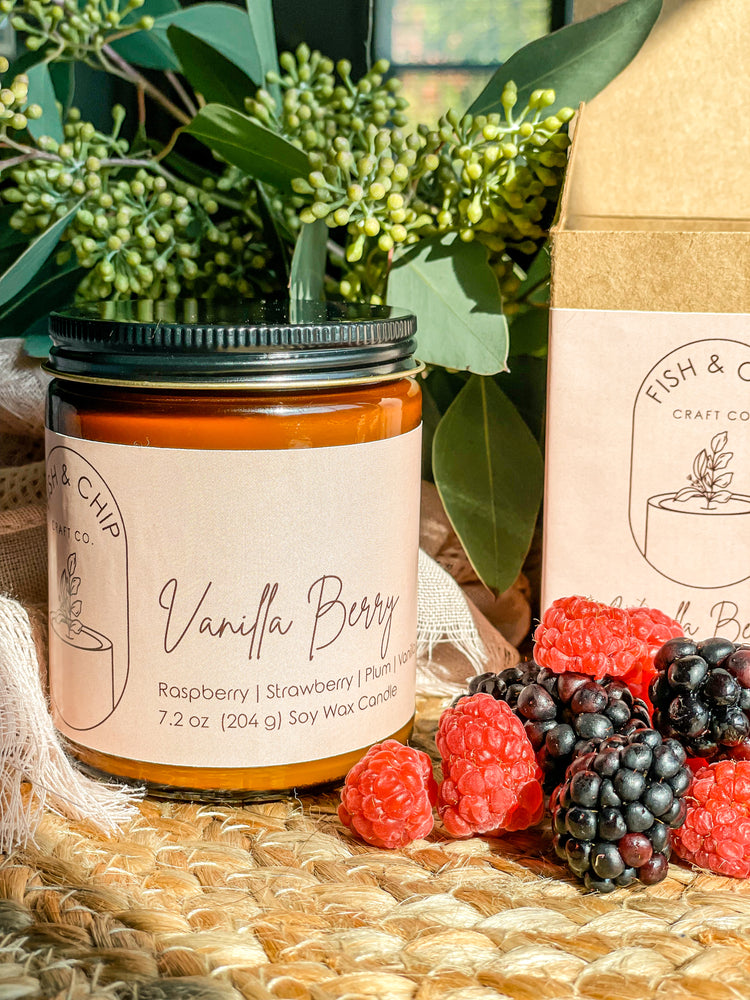Vanilla Berry Classic Line Candle