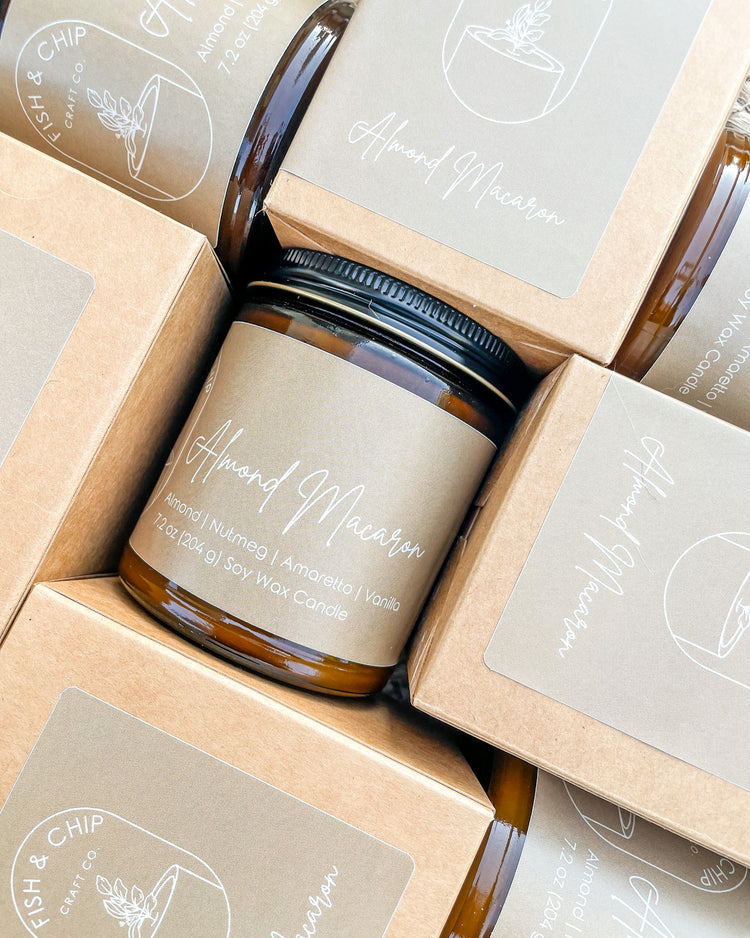 Almond Macaron Classic Line Candle