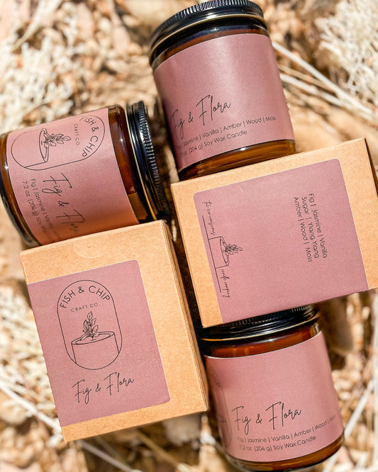 Fig & Flora Classic Line Candle